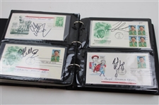 (148) Signed First Day Covers including Phil Mickelson, Gene Sarazen & More