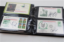 (148) Signed First Day Covers including Phil Mickelson, Gene Sarazen & More