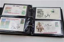 (148) Signed First Day Covers including Phil Mickelson, Gene Sarazen & More