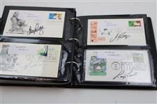(148) Signed First Day Covers including Phil Mickelson, Gene Sarazen & More