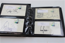 (148) Signed First Day Covers including Phil Mickelson, Gene Sarazen & More