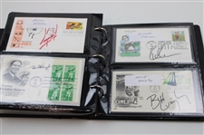 (148) Signed First Day Covers including Phil Mickelson, Gene Sarazen & More