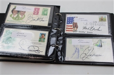(148) Signed First Day Covers including Phil Mickelson, Gene Sarazen & More