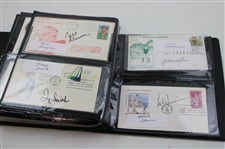 (148) Signed First Day Covers including Phil Mickelson, Gene Sarazen & More