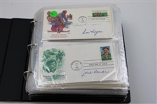 (148) Signed First Day Covers including Phil Mickelson, Gene Sarazen & More