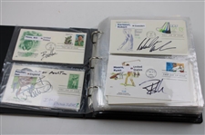 (148) Signed First Day Covers including Phil Mickelson, Gene Sarazen & More