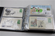 (148) Signed First Day Covers including Phil Mickelson, Gene Sarazen & More