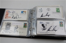 (148) Signed First Day Covers including Phil Mickelson, Gene Sarazen & More