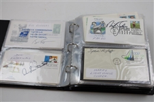 (148) Signed First Day Covers including Phil Mickelson, Gene Sarazen & More