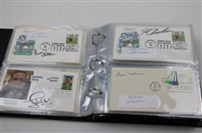 (148) Signed First Day Covers including Phil Mickelson, Gene Sarazen & More