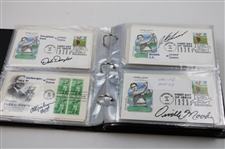 (148) Signed First Day Covers including Phil Mickelson, Gene Sarazen & More