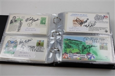 (148) Signed First Day Covers including Phil Mickelson, Gene Sarazen & More