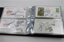 (148) Signed First Day Covers including Phil Mickelson, Gene Sarazen & More