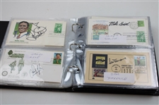 (148) Signed First Day Covers including Phil Mickelson, Gene Sarazen & More