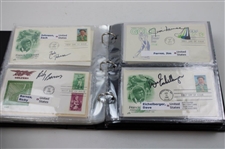 (148) Signed First Day Covers including Phil Mickelson, Gene Sarazen & More