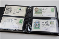 (148) Signed First Day Covers including Phil Mickelson, Gene Sarazen & More