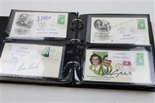 (148) Signed First Day Covers including Phil Mickelson, Gene Sarazen & More