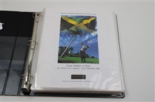 (20) PGA Pro Signed First Day Covers & Stamps including Early Phil Mickelson