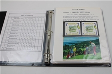 (20) PGA Pro Signed First Day Covers & Stamps including Early Phil Mickelson