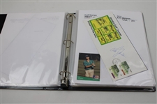 (20) PGA Pro Signed First Day Covers & Stamps including Early Phil Mickelson