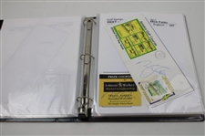 (20) PGA Pro Signed First Day Covers & Stamps including Early Phil Mickelson
