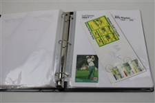 (20) PGA Pro Signed First Day Covers & Stamps including Early Phil Mickelson