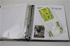 (20) PGA Pro Signed First Day Covers & Stamps including Early Phil Mickelson