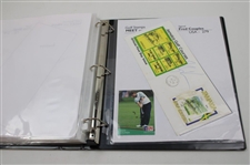 (20) PGA Pro Signed First Day Covers & Stamps including Early Phil Mickelson