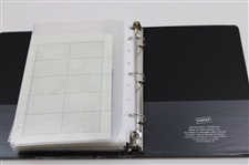 Notebook Of Signed Golf Stamps From Other Countries