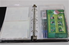 Notebook Of Signed Golf Stamps From Other Countries
