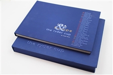 1999 Ryder Cup at Brookline Deluxe Special Ltd Ed Book for the PGA by Fede Perex with Slipcase