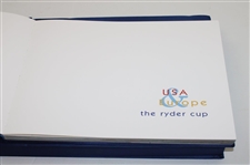 1999 Ryder Cup at Brookline Deluxe Special Ltd Ed Book for the PGA by Fede Perex with Slipcase