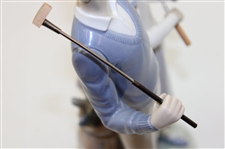 Statue Of Male & Female Golfers by Llardro