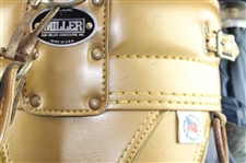 Classic University of Notre Dame Fighting Irish Blue & Gold Full Size Miller Golf Bag w/ ND Umbrella