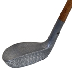c. 1920 Huntly Putter w/ Unique Thumb Groove Made in England