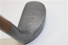 c. 1920 Huntly Putter w/ Unique Thumb Groove Made in England