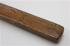 c. 1920 Huntly Putter w/ Unique Thumb Groove Made in England