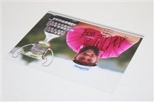 Andrew 'Beef' Johnston Signed Trophy Photo JSA ALOA
