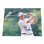 Tom Watson Signed Post Swing Photo JSA ALOA