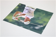 Tom Watson Signed Post Swing Photo JSA ALOA