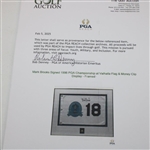 Mark Brooks Signed 1996 PGA Championship at Valhalla Flag & Money Clip Display - Framed