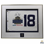 Ray Floyd Signed 1995 PGA Seniors Championship Flag & Money Clip Display - Framed