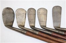 Macgregor Dayton, OH Radite Accurate Clubs - Mashie, Mid-Iron, Niblick, Jigger & Putter