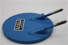 Myrtle Beach National Crossed Clubs & Compass Design Blue with Silver Tee Marker
