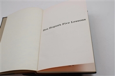 1957 'Ben Hogan's Five Lessons' 1st Edition Deluxe Book in Slipcase