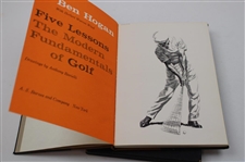 1957 'Ben Hogan's Five Lessons' 1st Edition Deluxe Book in Slipcase