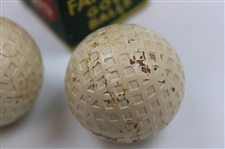 Fairway Golf Balls by US Rubber Company Dozen Box w/Sleeve & 2 GB's