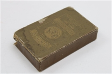c1920's Society Golf Belle Fancy Back Gold Edge Playing Cards with Box