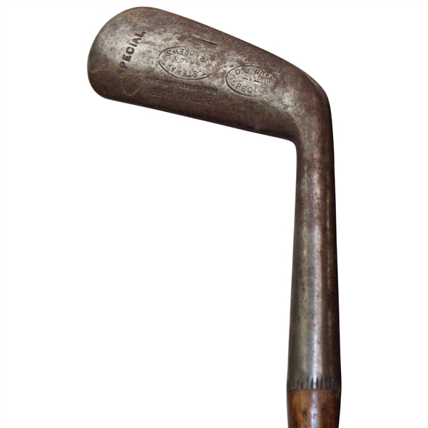 Tom Stewart Maker St. Andrews Donald Ross Special Hand Forged in Scotland Putting Cleek