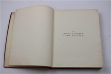 1912 'The Royal & Ancient Game of Golf' Book Ltd Subscriber Edition 220/900 by Hilton & Smith